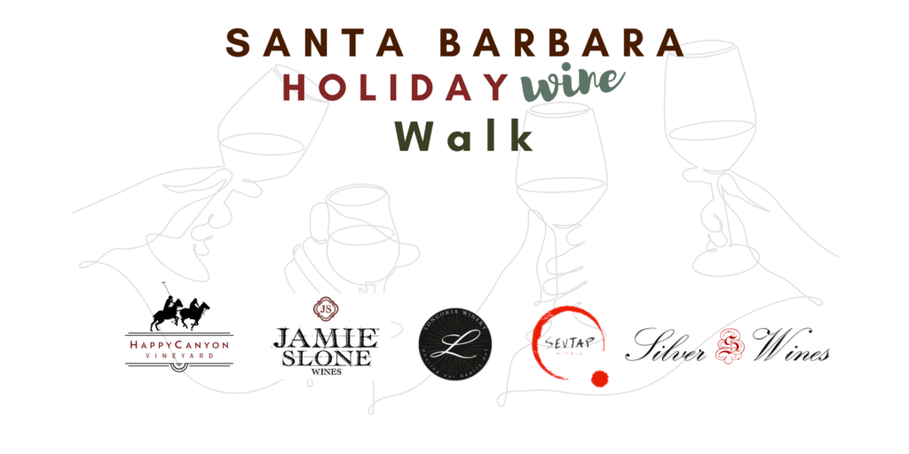 Santa Barbara Holiday Wine Walk Logo